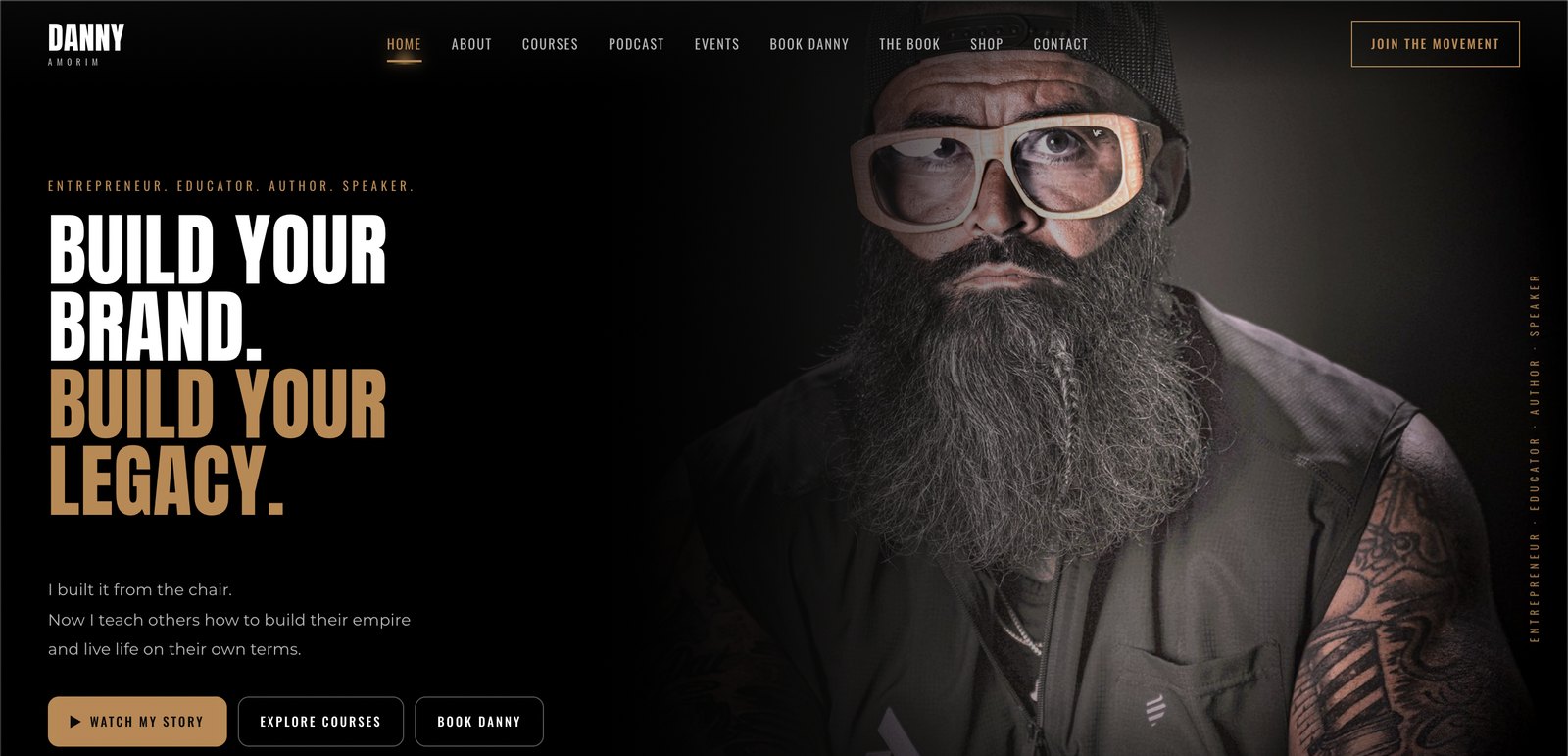 Danny Amorim website