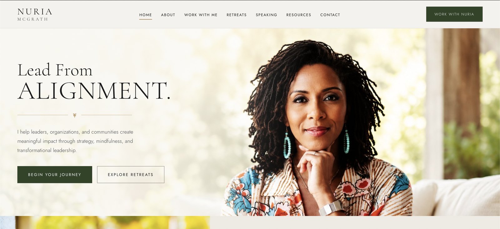Nuria McGrath website